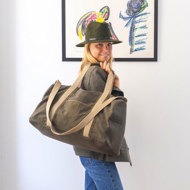 DUFFLE BAG - Borsa da viaggio con cerniera