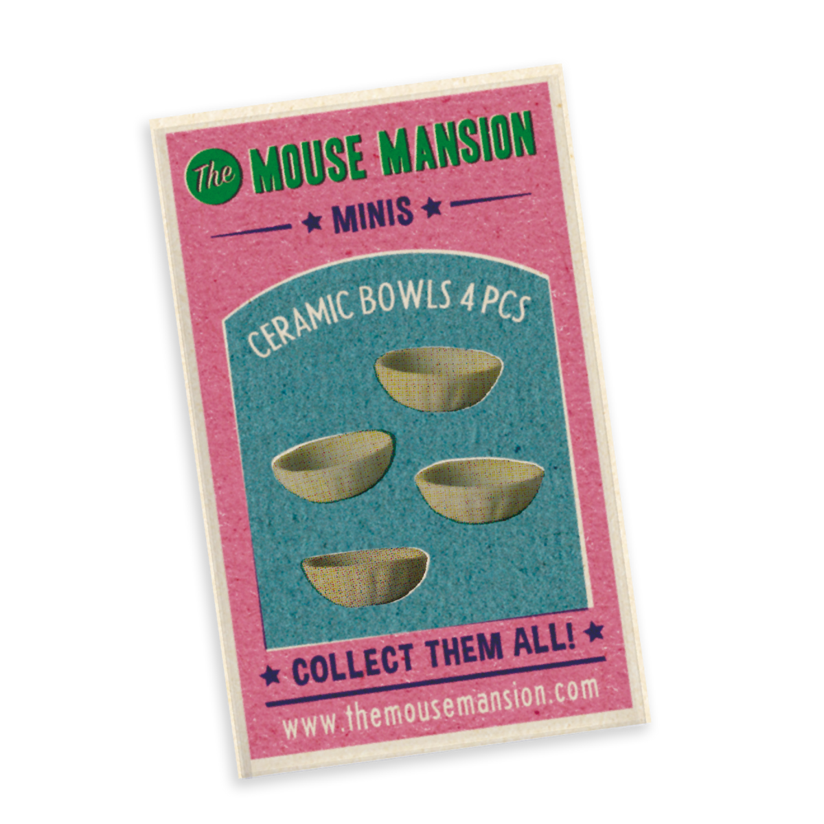 Minis - Bowls (Scale 1:12) - The Mouse Mansion