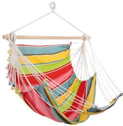 Hammock chair with footrest