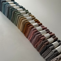 Strikkede karklude – Solid – Mauve (hver med 2)