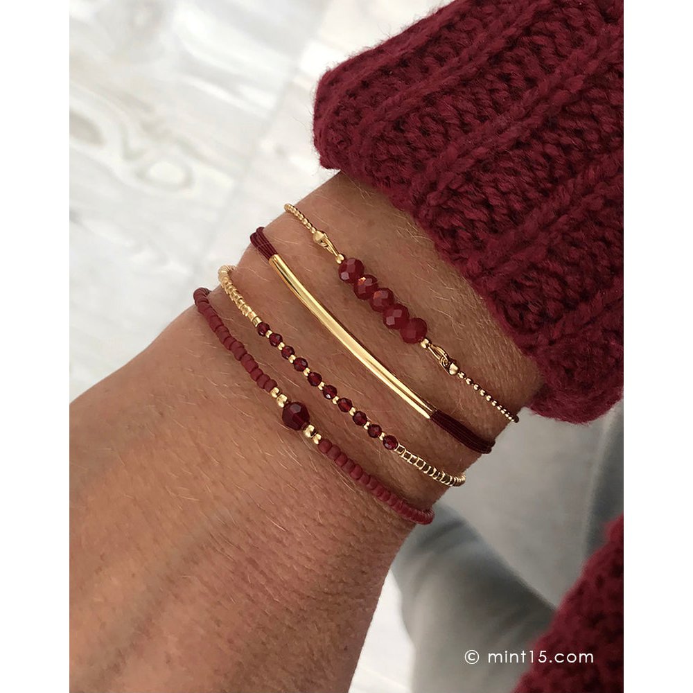 Bracelet Set 'Red Chic'