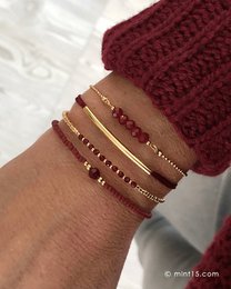 Bracelet Set 'Red Chic'