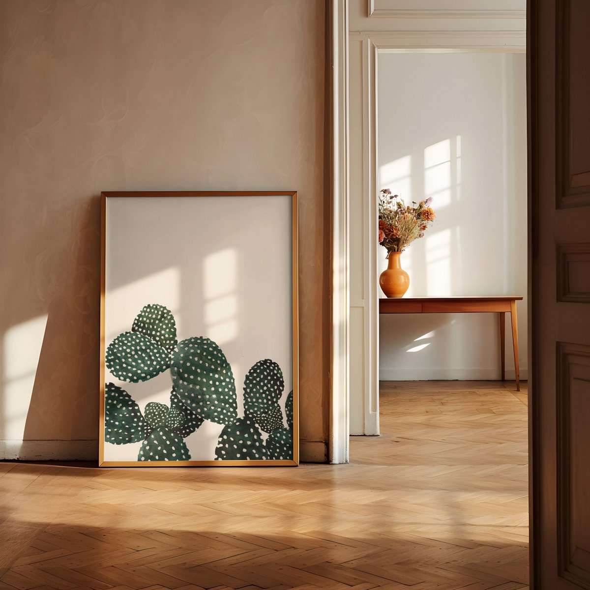 Kunstdruck - Cactus Family