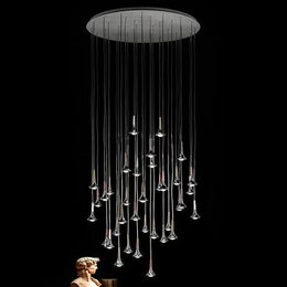 Lodes Rain Lámpara colgante LED gotas 7 Watt 1300 lm