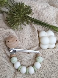 newborn speenkoord 'Leafs'
