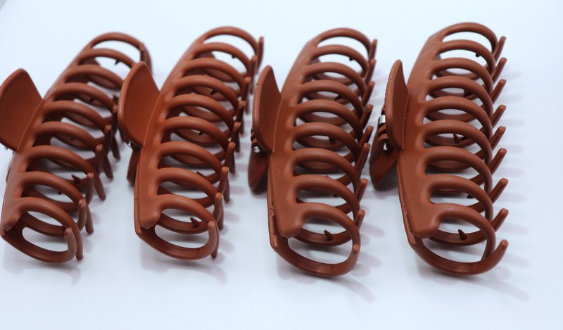 4x grote klauwclips voor dames Grote klauwclip voor dun dik krullend haar