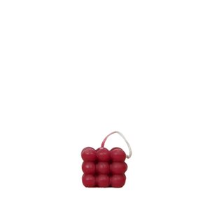 Mini Candle Bubbles 4cm - Rosewood