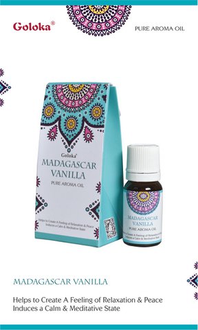  Goloka fragrance oil Madagascar Vanilla 10ml