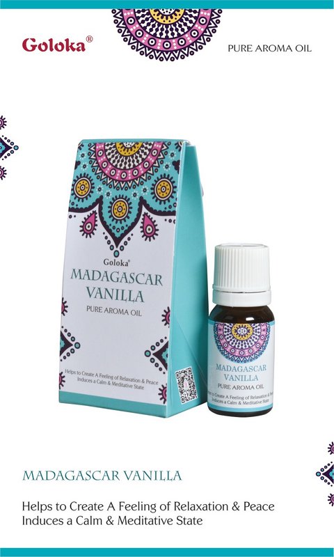 Olejek zapachowy Goloka Madagaskar Wanilia 10ml