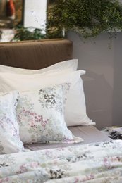 Set biancheria da letto in raso bianco