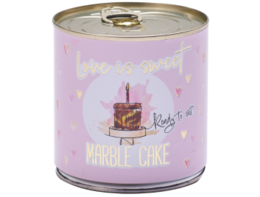 Cancake Love is Sweet rosa, Marmor Kuchen