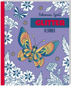 Glitzer Malbuch - Bohemian Spirit