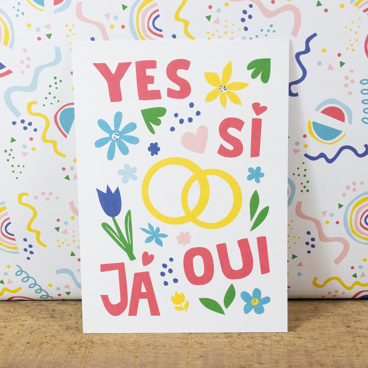 Carte postale Oui