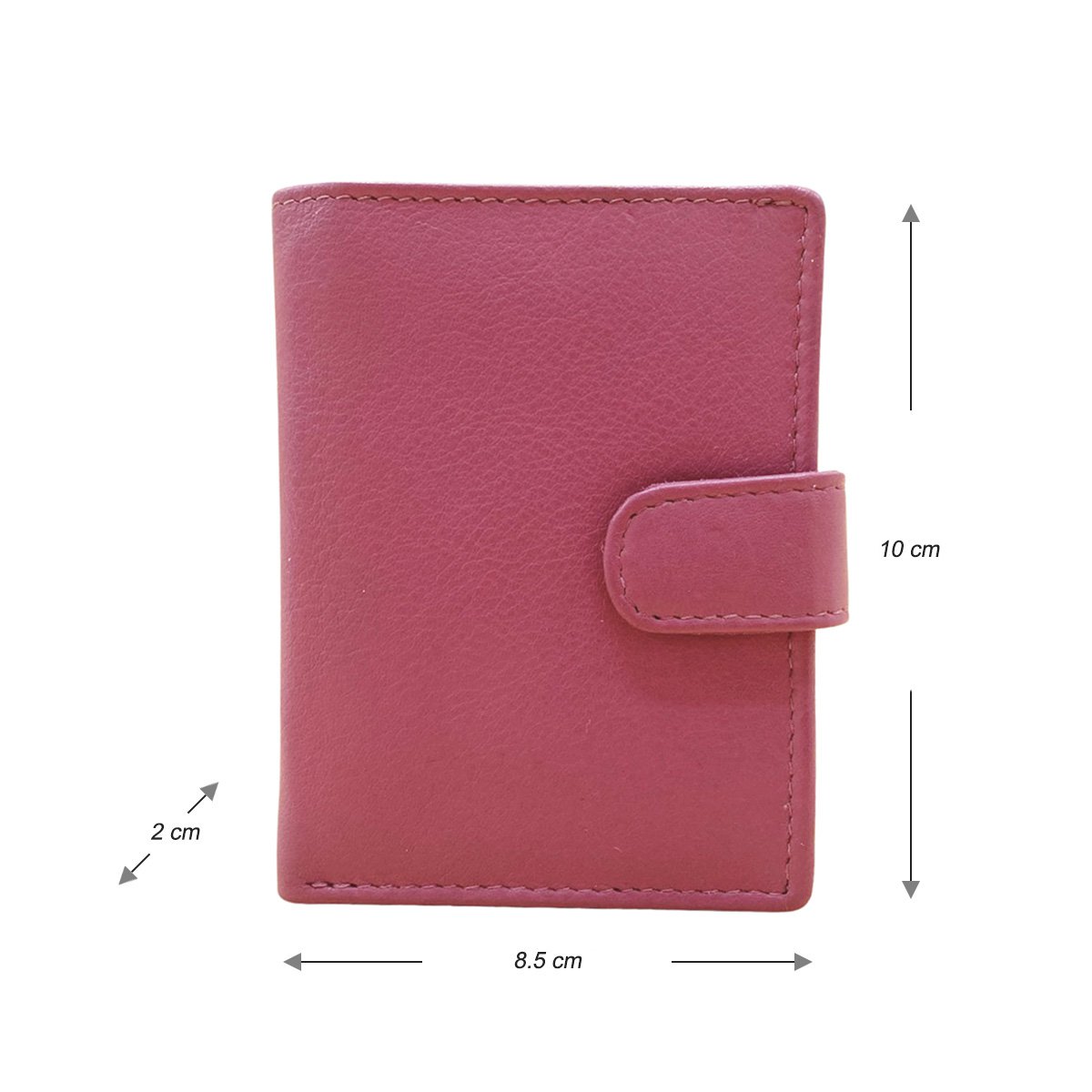 Cardprotector - Miniwallet - Mini wallet - Leather card holder leather - Credit card holder In 11 Colors