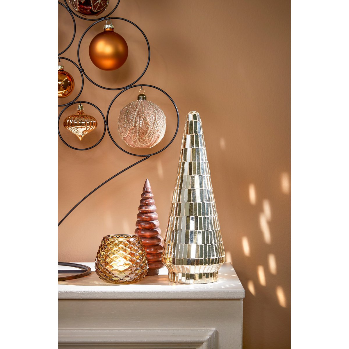 Decorative Christmas tree Gold