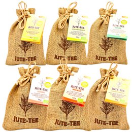 Regalos de té orgánico del kit de inicio de Jutevital