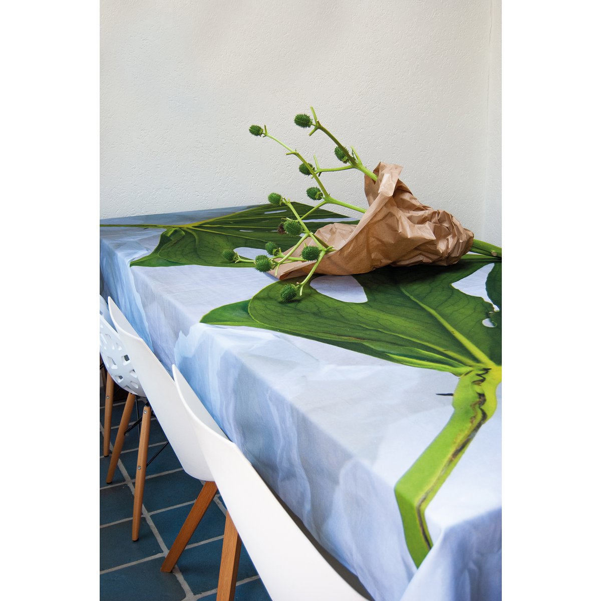 Deli Monstera - deluxe cotton tablecloth