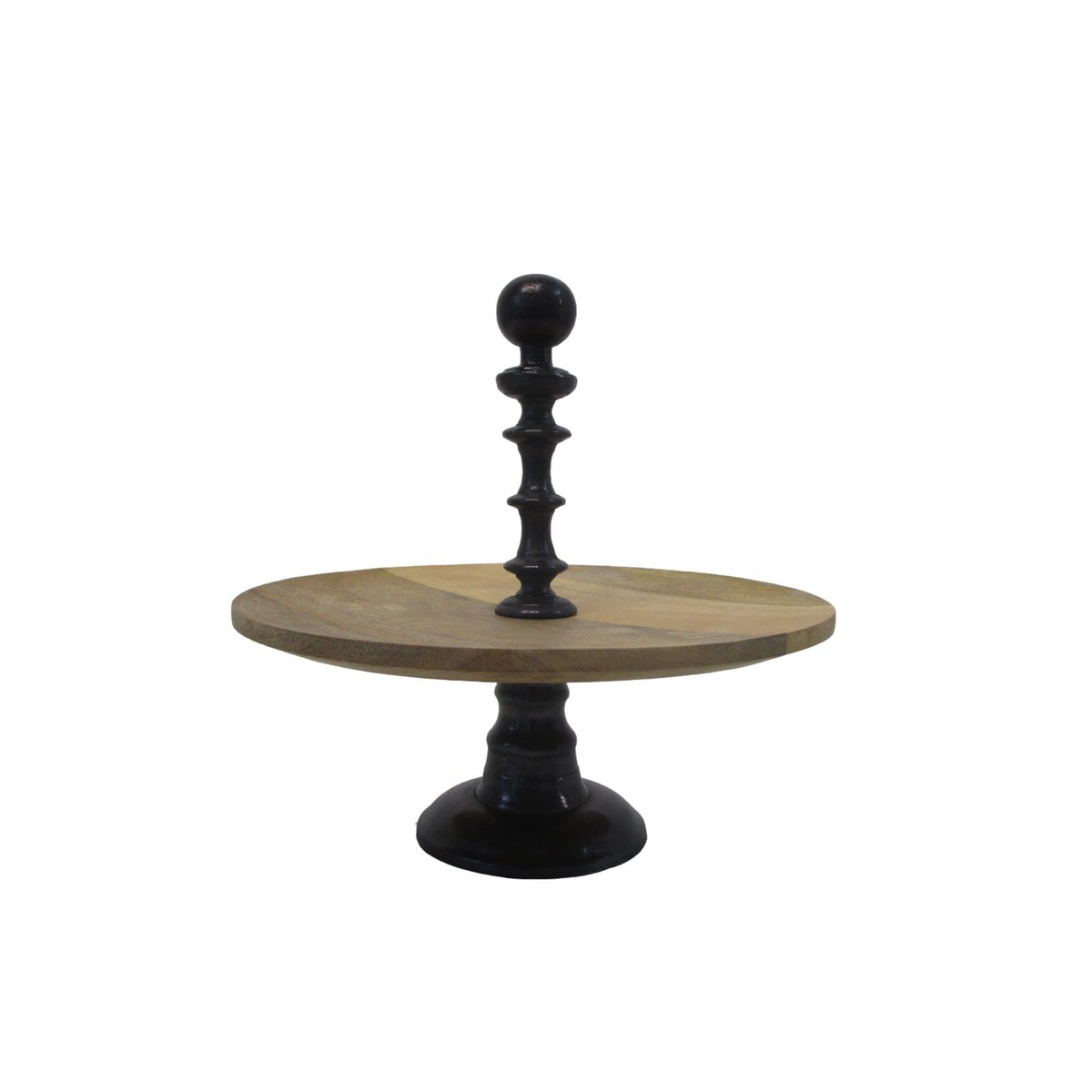 Etagere Dubai - Wood - Metal Black Antique