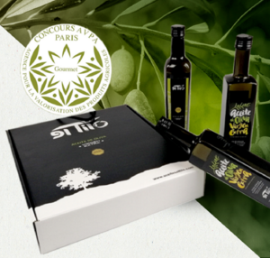 Gourmet gift box of 3 premium 500ml gourmet EVOO