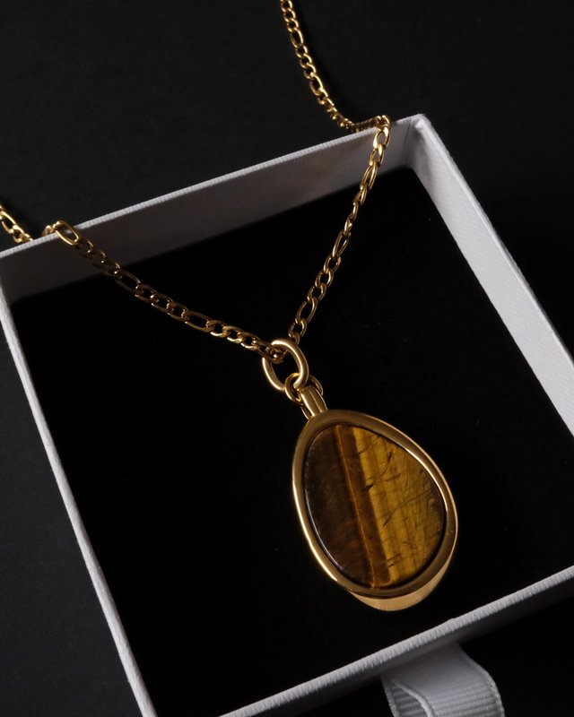 Delphine Tigereye Necklace