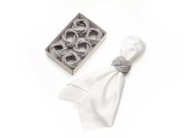 Ronds-de-serviette-CORD-argent
