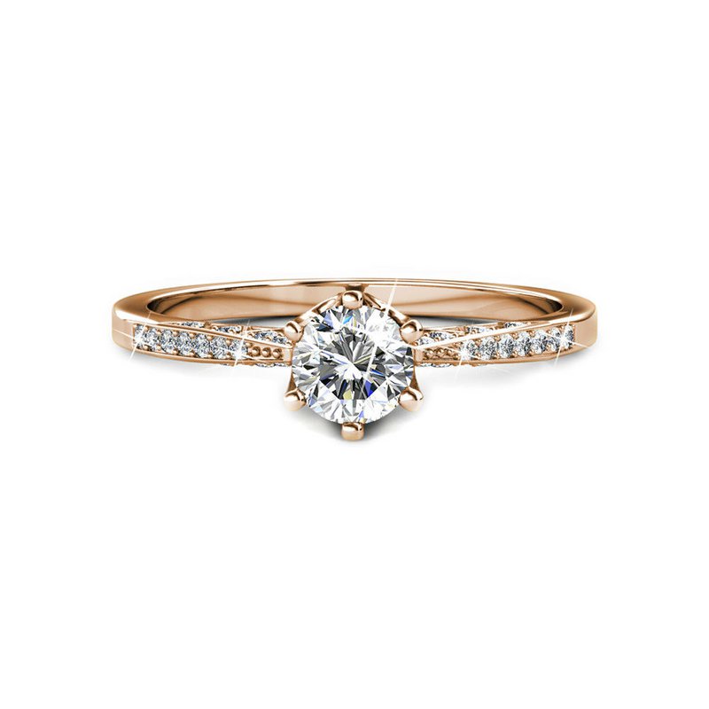 Bague Destiny - Argenté et Cristal