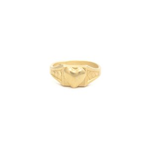 HEART SIGNET RING