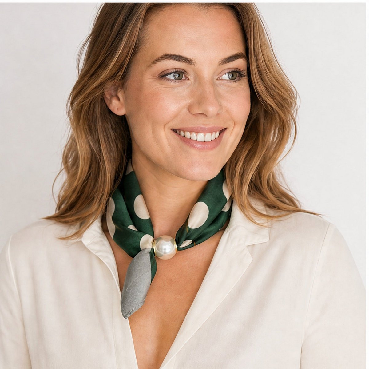 HS Pearl Scarf Dot Print - Multiple Colors