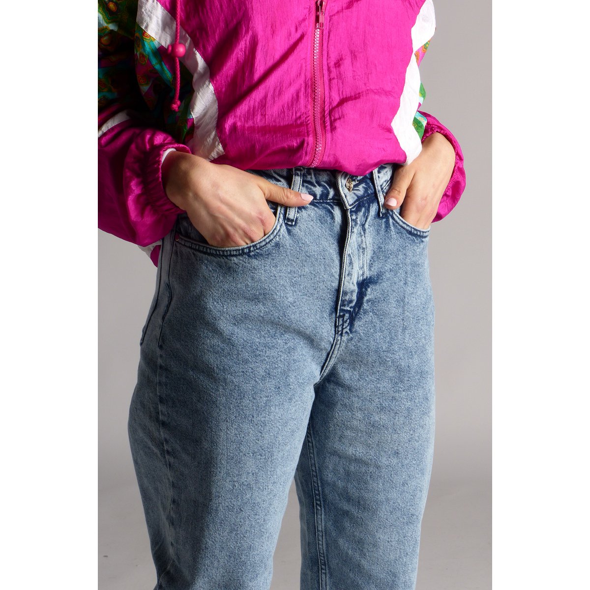 Vaqueros Mom para mujer: vaqueros icónicos de los 80