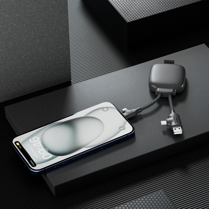 🔋 Gamma Lite gerecycled plastic - 3000 mAh oplader 🔋
