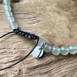 Power Bracelet Green Aventurine - Gemstone - Bead bracelet - Beads 4mm
