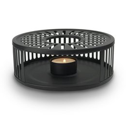 Creano Warmer Strepen RVS Zwart