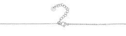 RVS ketting "Junia" met hanger - levensboom, 43 + 5 cm, zilverkleurig