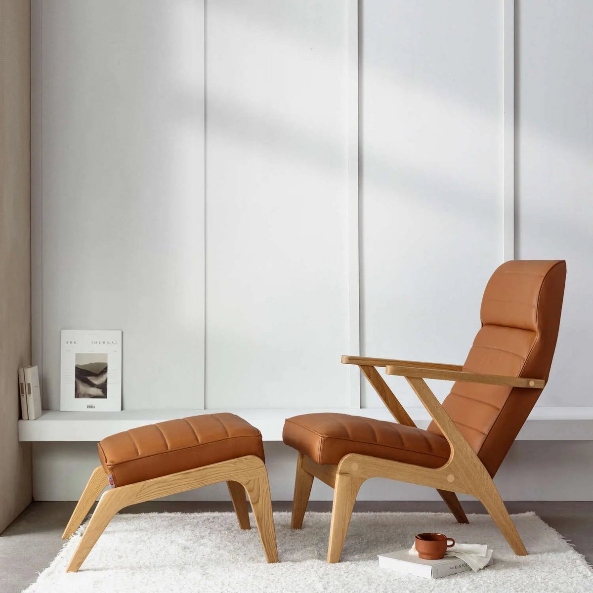 Cognac Premium Eichenholz, natur