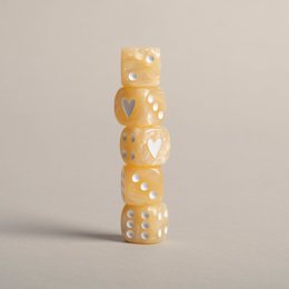 Dobbelstenenset goud (VE = 8 sets)