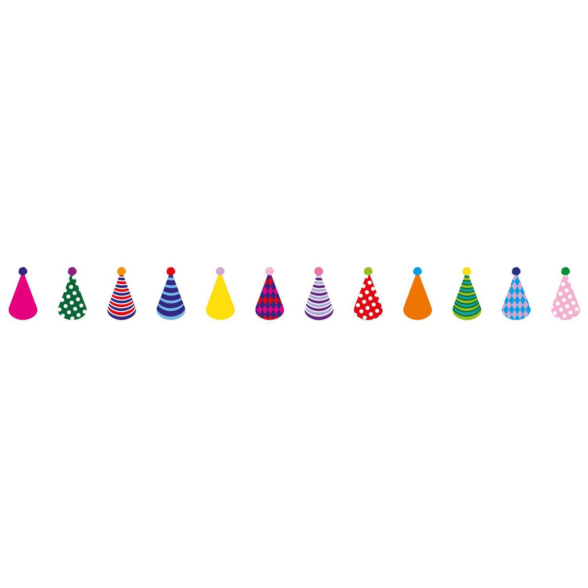 Washi tape Feesthoedjes