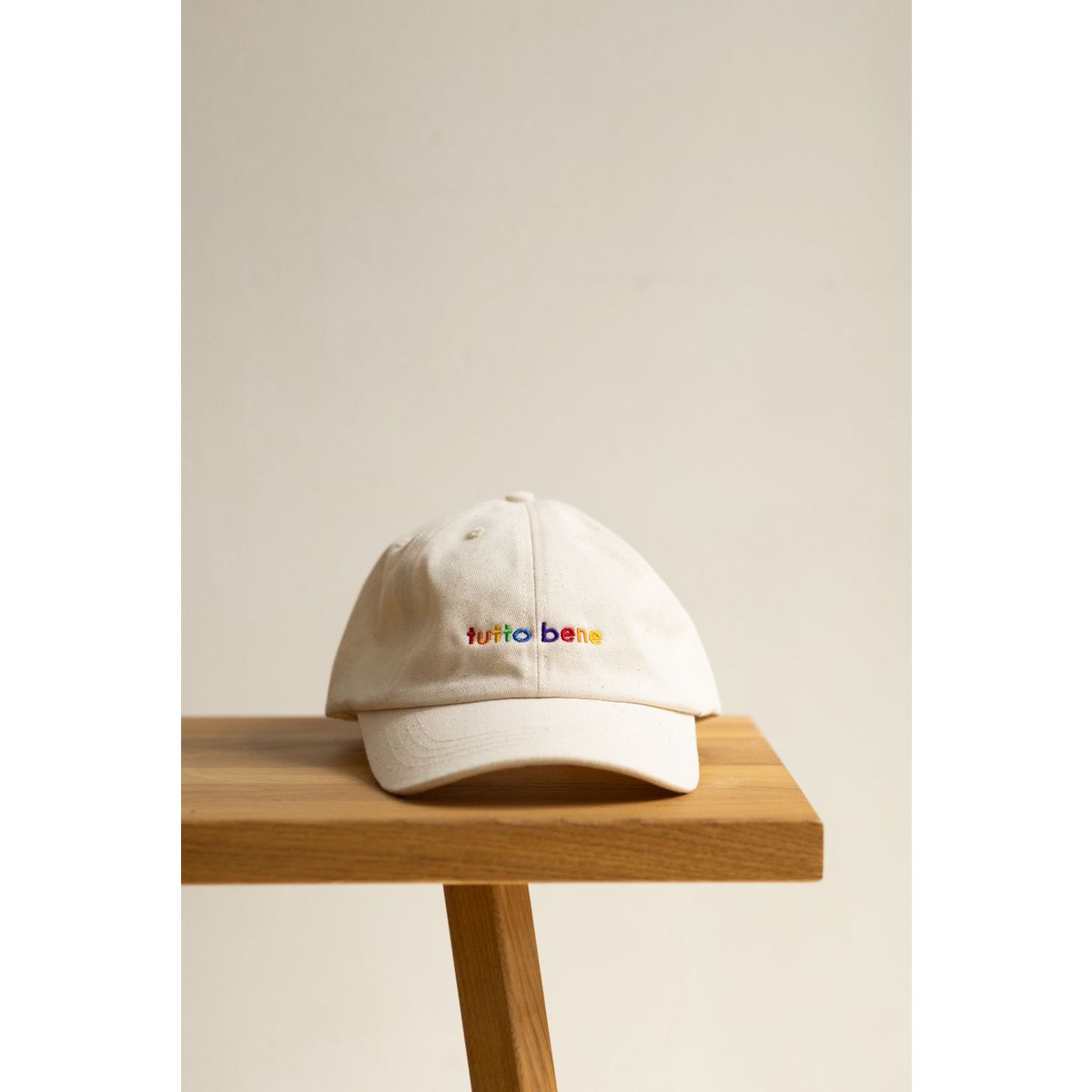Cap - Oké - Ecru + Rainbow - Pride Edition