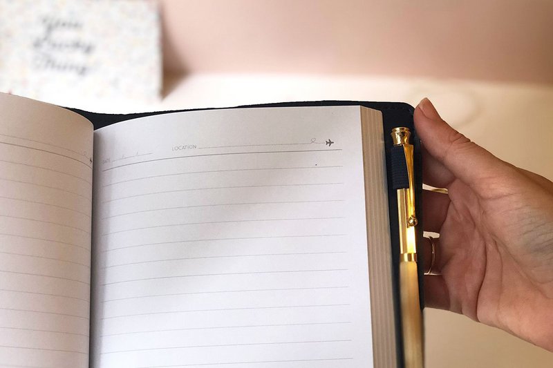 Stitch Travel Notebook Navy