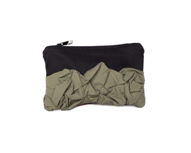 Boho makeuptaske med flæser