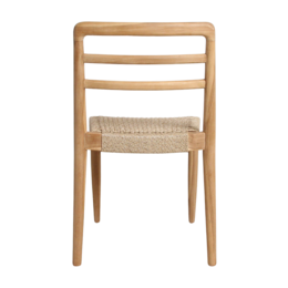 Sedia da giardino in teak Verano - Naturale