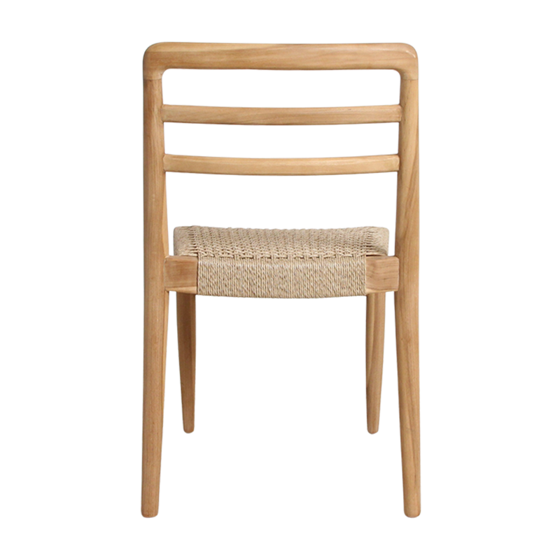 Sedia da giardino in teak Verano - Naturale