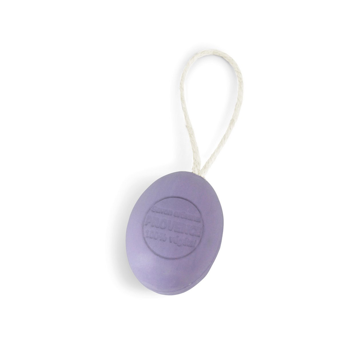 Sapone ovale su corda Esfoliante alla lavanda 200g