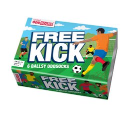 Calcetines de hombre Free Kick Football Multipack Mismatched 39-46 Caja de regalo Paquete de regalo