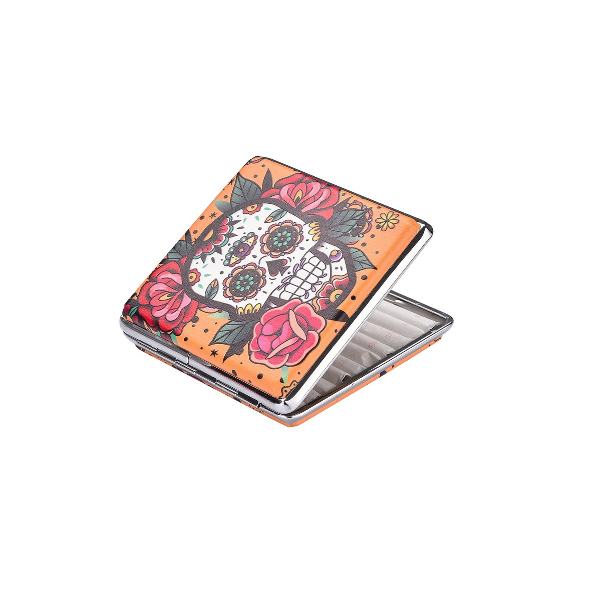 Etui à cigarettes Skulls &vFlowers