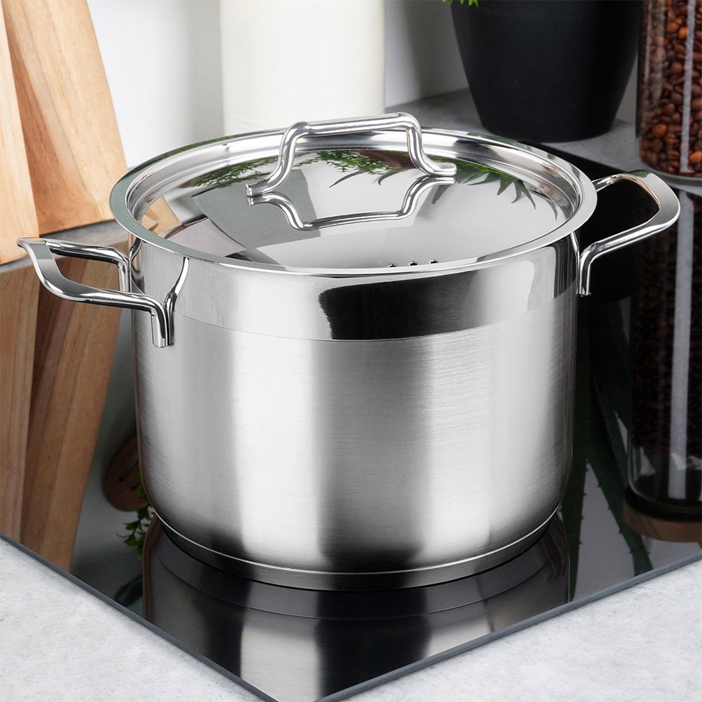 Pot Steel with Lid ANETT 20 cm, 4.6 l