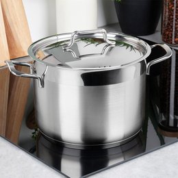 Pot Steel with Lid ANETT 20 cm, 4.6 l