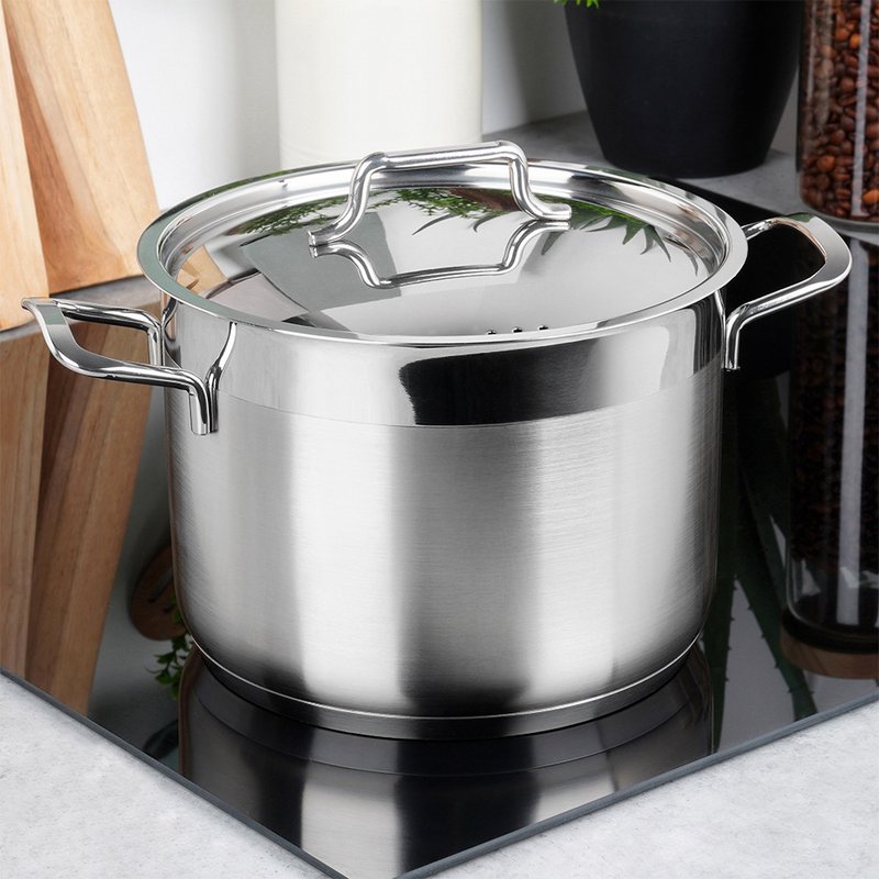 Pot Steel with Lid ANETT 20 cm, 4.6 l