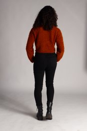 Vaqueros de mujer azules SKINNY tiro medio