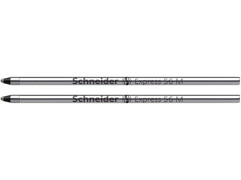 Refill Schneider Express 56 M black, blister of 2 pcs.
