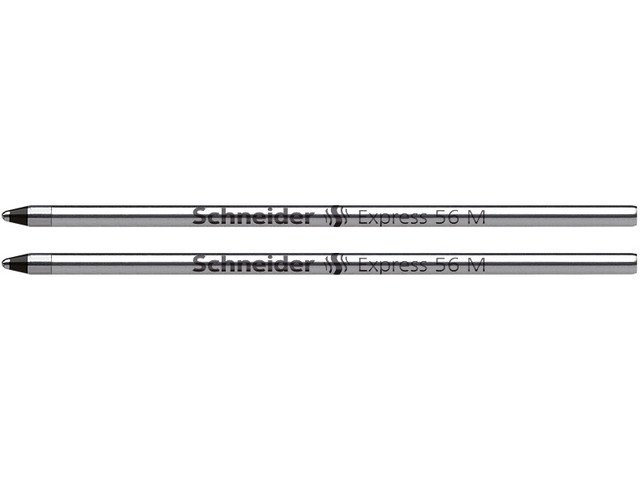 Refill Schneider Express 56 M black, blister of 2 pcs.